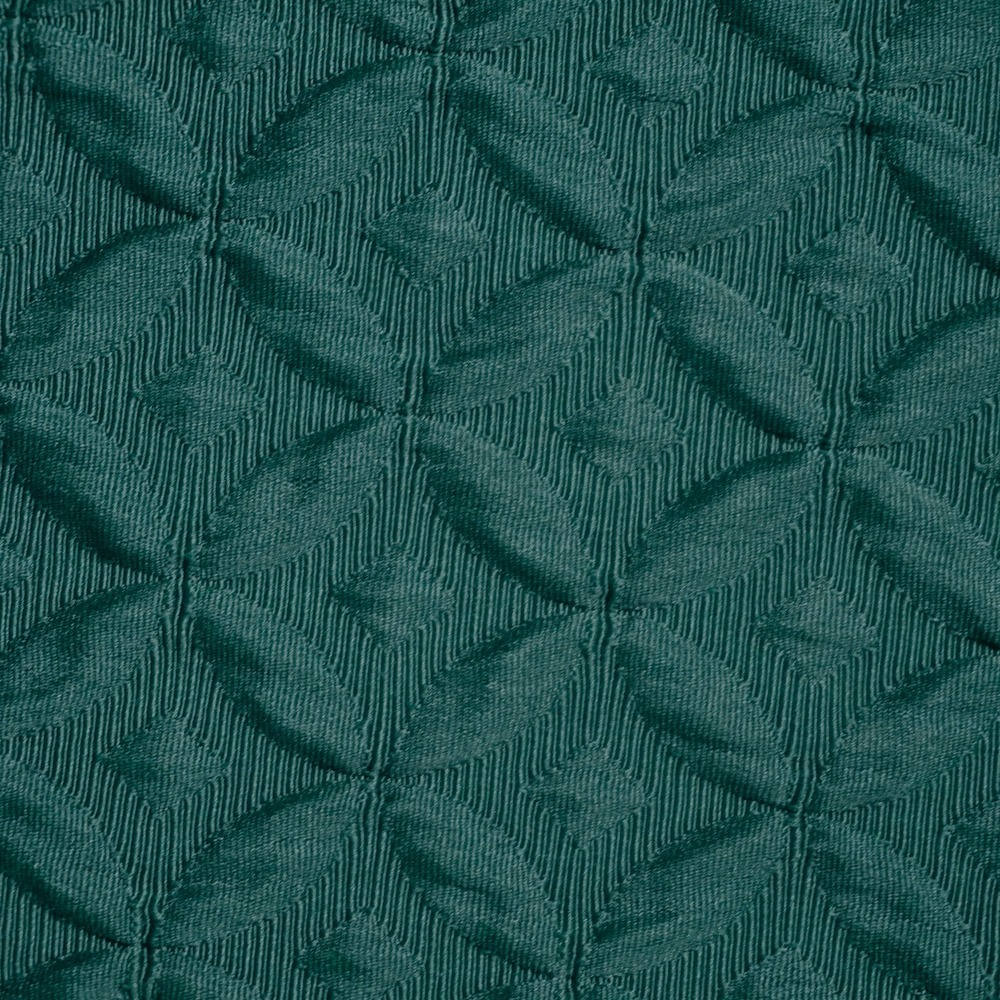 Julian Taylor Jacquard Fit and Flare Dress Emerald Green 1X XL Sleeveless - Picture 4 of 7